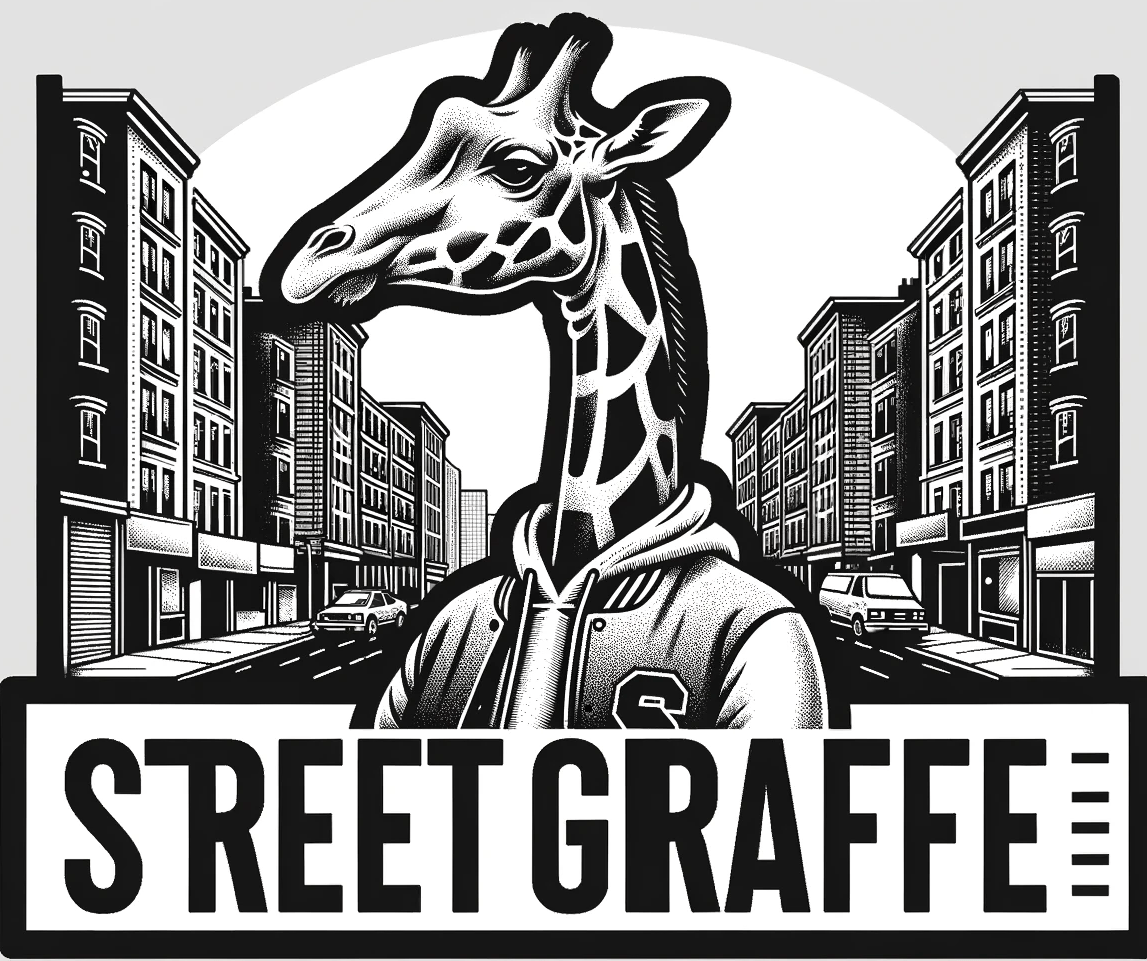 StreetGiraffeLogoNoir